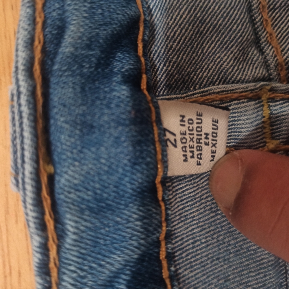 TRUE RELIGION WOMEN'S denim Jeans Low Rise Skinny w/ Flaps Size 27 - Picture 7 of 16